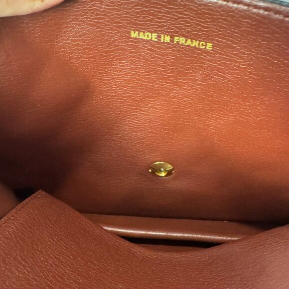 Chanel Vintage Black Lambskin Leather Flap Bag Pre-Serial GHW - Picture 10 of 12